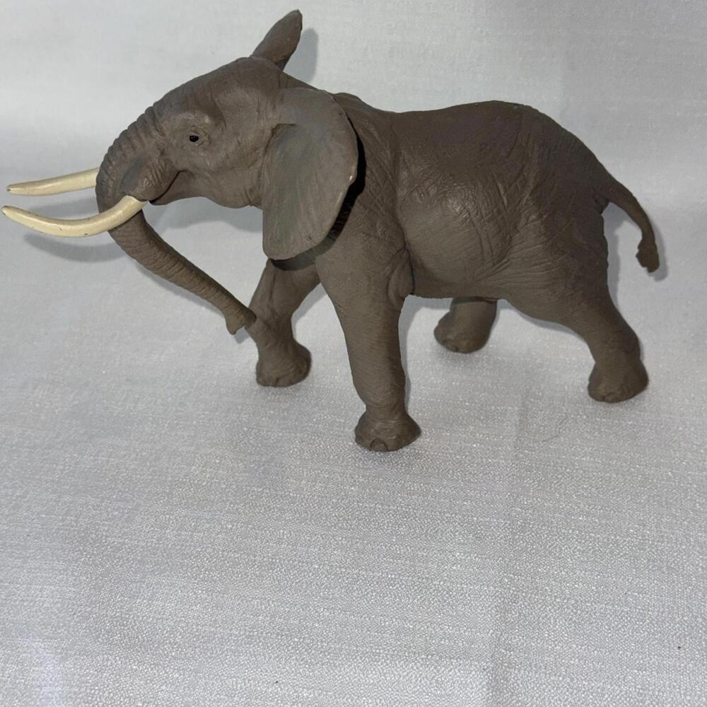 Safari Ltd 6" African Elephant Figure Toy Miniature Animal Collectible Realistic